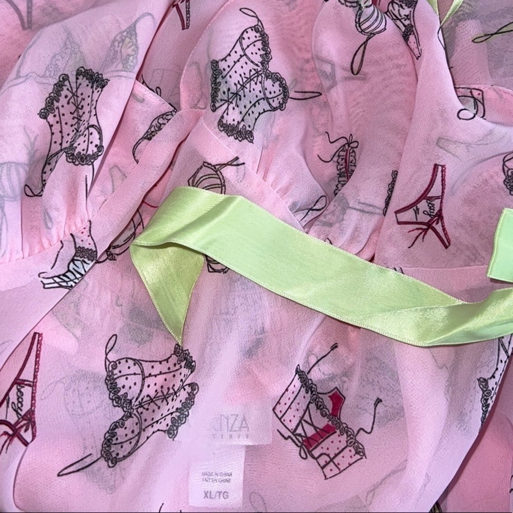 La Senza Boudoir Print Chiffon Babydoll - Picture 5 of 5